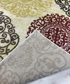 WRG All Area Rugs And Runners Floral Cream Brown Red Area Rugs 15 WRG All Area Rugs And Runners Floral Cream Brown Red Area Rugs