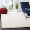 FAS Ivory Soft Plush Shag Area Rug All Area Rugs And Runners