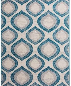 WRG All Area Rugs And Runners Trellis Cream Teal Blue Area Rug 12 WRG All Area Rugs And Runners Trellis Cream Teal Blue Area Rug