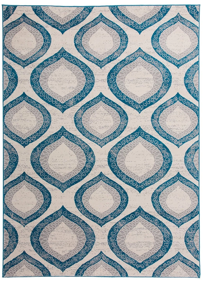 WRG All Area Rugs And Runners Trellis Cream Teal Blue Area Rug 5 WRG All Area Rugs And Runners Trellis Cream Teal Blue Area Rug