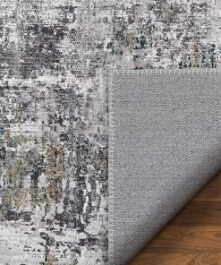 Unique Loom All Area Rugs And Runners Arcata Grey Machine Washable Contemporary Abstract Distressed Area Rug 9 Unique Loom All Area Rugs And Runners Arcata Grey Machine Washable Contemporary Abstract Distressed Area Rug