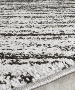 FAS Ombre Silver Black Soft Area Rug All Area Rugs And Runners