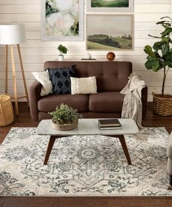 Well Woven Carpi Blue & Grey Oriental Medallion Area Rug All Area Rugs And Runners 11 Well Woven Carpi Blue & Grey Oriental Medallion Area Rug All Area Rugs And Runners