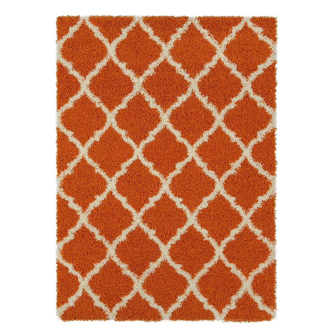 WRG Orange Soft White Shag Area Rugs All Area Rugs And Runners 5 WRG Orange Soft White Shag Area Rugs All Area Rugs And Runners