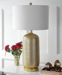JONATHAN Lamps Sophia 30" Resin LED Lamp Gold 11 JONATHAN Lamps Sophia 30
