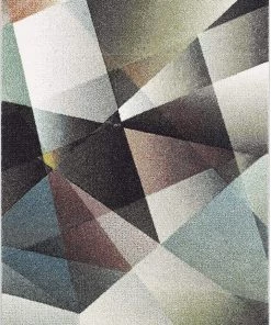 SAFAVIEH Porcello Collection Modern Abstract Grey / Multi