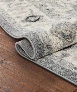 Well Woven Forti Grey Persian Medallion Area Rug All Area Rugs And Runners