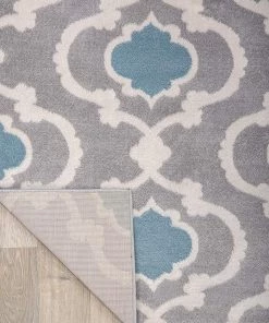 WRG All Area Rugs And Runners Trellis Grey Blue Indoor Area Rug 21 WRG All Area Rugs And Runners Trellis Grey Blue Indoor Area Rug