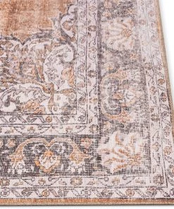 Modern Rugs And Decor All Area Rugs And Runners Mareva Machine Washable Rust Orange Vintage Oriental Medallion Rug 12 Modern Rugs And Decor All Area Rugs And Runners Mareva Machine Washable Rust Orange Vintage Oriental Medallion Rug