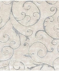 FAS All Area Rugs And Runners Premium Swirl Thick Plush Cream/Dark Blue Area Shag Rug 15 FAS All Area Rugs And Runners Premium Swirl Thick Plush Cream/Dark Blue Area Shag Rug