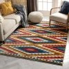Well Woven Mia Blue Southwestern Medallion Mat Rug