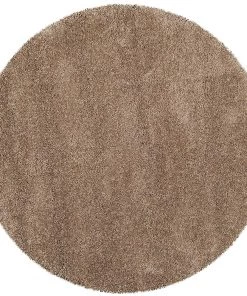 FAS Dark Beige Soft Plush Shag Area Rug All Area Rugs And Runners