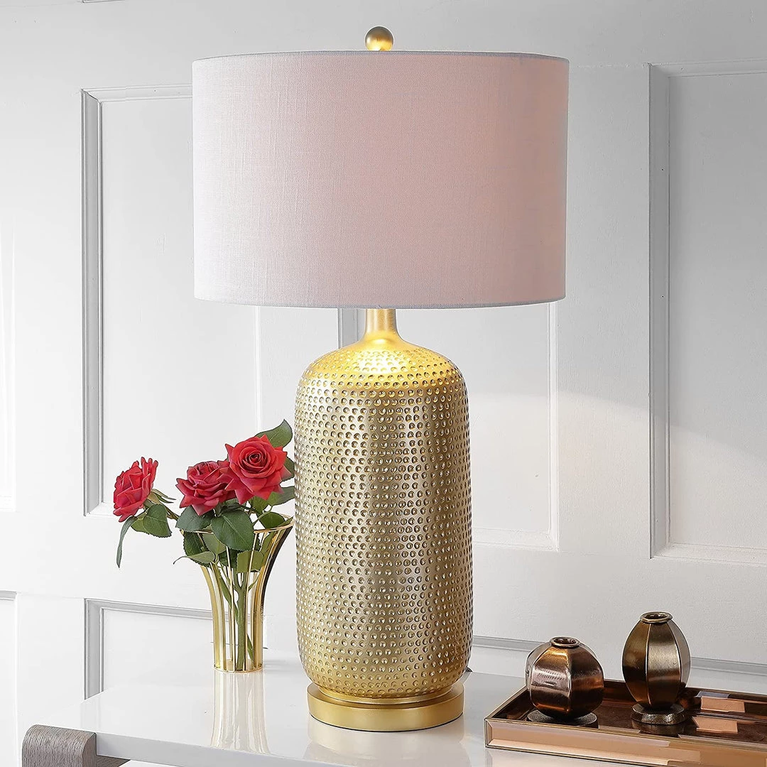 JONATHAN Lamps Sophia 30" Resin LED Lamp Gold 1 JONATHAN Lamps Sophia 30" Resin LED Lamp Gold