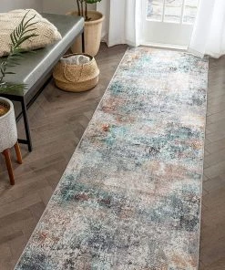 Ww Amesti Light Blue All Area Rugs And Runners Light Blue Machine Washable Contemporary Abstract Distressed Soft Rug 17 Ww Amesti Light Blue All Area Rugs And Runners Light Blue Machine Washable Contemporary Abstract Distressed Soft Rug