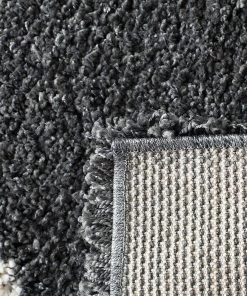 FAS All Area Rugs And Runners Diamond Trellis Dark Grey/Ivory Soft Plush Shag Area Rug 2-inch Thick 18 FAS All Area Rugs And Runners Diamond Trellis Dark Grey/Ivory Soft Plush Shag Area Rug 2-inch Thick