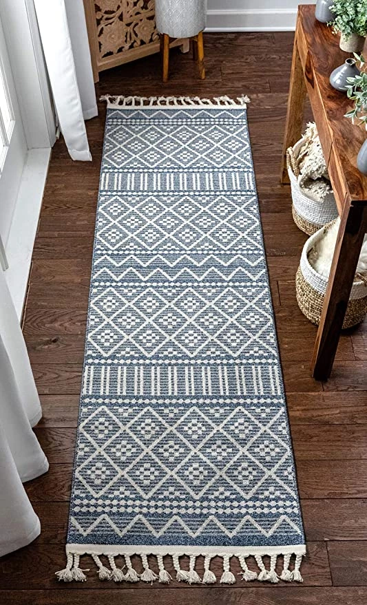 Well Woven All Area Rugs And Runners Ventova Denim Blue Tribal Geometric Area Rug 7 Well Woven All Area Rugs And Runners Ventova Denim Blue Tribal Geometric Area Rug