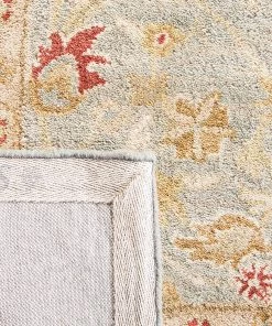 Modern Rugs And Decor Handmade Traditional Oriental Premium Wool Area Rug, Grey Blue / Beige