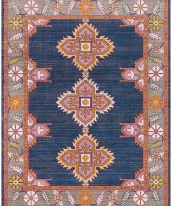 Artistic Elodia Soft Area Rug Dark Blue All Area Rugs And Runners