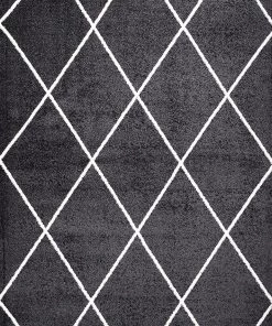 JONATHAN Y Minimalist Diamond Trellis Soft Area Rug Bedroom Kitchen Multi/White All Area Rugs And Runners