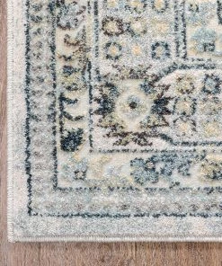 Well Woven Novalie Blue Patchwork Bohemian Medallion Pattern Runner Rug All Area Rugs And Runners