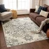 Well Woven Carpi Blue & Grey Oriental Medallion Area Rug All Area Rugs And Runners