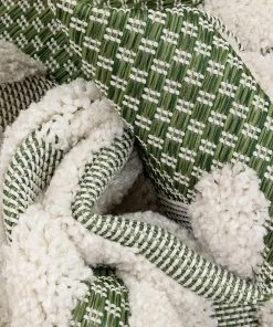 Modern Rugs And Decor Bellagio Luna Tribal Moroccan Diamond Pattern Green High-Low Flat-Weave Area Rug 11 Modern Rugs And Decor Bellagio Luna Tribal Moroccan Diamond Pattern Green High-Low Flat-Weave Area Rug