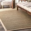 FAS All Area Rugs And Runners Premium Seagrass Natural Beige Area Rug
