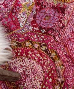 Unique Loom Baracoa Collection Bright Tones Vintage Traditional Pink Area Rug All Area Rugs And Runners