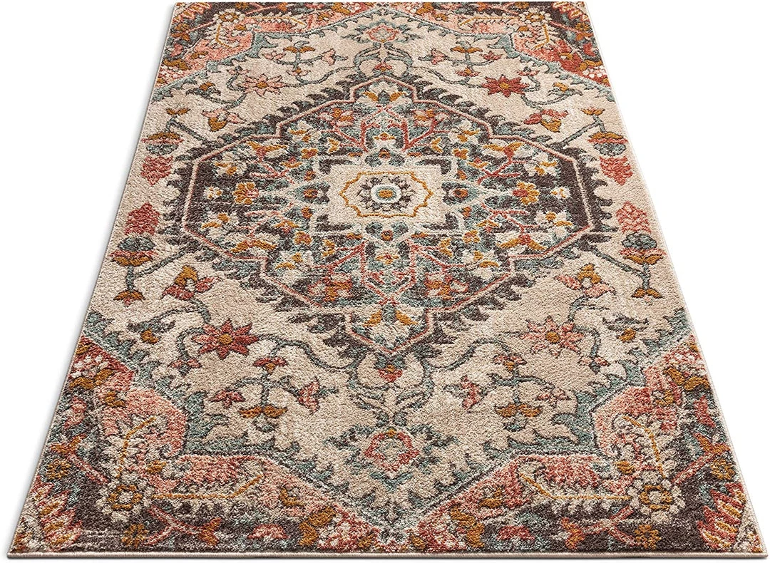 Unique Loom Adeline Bohemian Vintage Medallion Soft Blush Multicolor Area Rug All Area Rugs And Runners 6 Unique Loom Adeline Bohemian Vintage Medallion Soft Blush Multicolor Area Rug All Area Rugs And Runners
