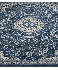 Well Woven Alexa Blue Modern Medallion Deep Blue Ivory Traditional Persian Area Rugs All Area Rugs And Runners 8 Well Woven Alexa Blue Modern Medallion Deep Blue Ivory Traditional Persian Area Rugs All Area Rugs And Runners