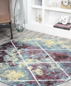 JONATHAN Y Minimalist Diamond Trellis Soft Area Rug Bedroom Kitchen Multi/White All Area Rugs And Runners 56 JONATHAN Y Minimalist Diamond Trellis Soft Area Rug Bedroom Kitchen Multi/White All Area Rugs And Runners