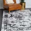UL Vintage Distressed Black Area Rugs All Area Rugs And Runners