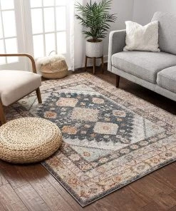 Modern Rugs And Decor All Area Rugs And Runners Vera Vintage Blue Tribal Diamond Medallion Pattern Area Rug 16 Modern Rugs And Decor All Area Rugs And Runners Vera Vintage Blue Tribal Diamond Medallion Pattern Area Rug