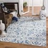 Safavieh All Area Rugs And Runners Evoke CollectionNon-Shedding Stain Resistant Living Room Bedroom Area Rug Ivory / Blue