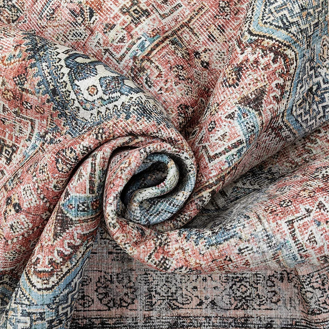 Modern Rugs And Decor All Area Rugs And Runners Light Blue Machine Washable Distressed Vintage Soft Area Rug 7 Modern Rugs And Decor All Area Rugs And Runners Light Blue Machine Washable Distressed Vintage Soft Area Rug