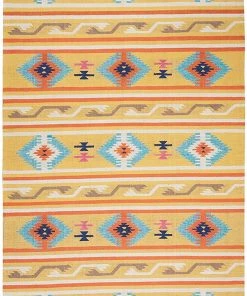 Modern Rugs And Decor Tribal Soft Area Rug Yellow