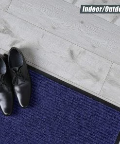 Sierra Concepts 2-Pack Striped Door Floor Mat - Indoor Outdoor Rug Entryway Welcome Mats With Rubber Backing For Shoe Scraper, 13 Sierra Concepts 2-Pack Striped Door Floor Mat - Indoor Outdoor Rug Entryway Welcome Mats With Rubber Backing For Shoe Scraper,