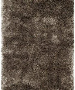 FAS Premium Handmade Silken Sable Brown Plush Shag Area Rug All Area Rugs And Runners