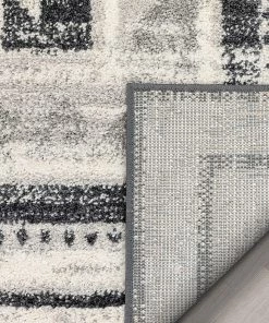 Well Woven Pisa Grey Tribal Medallion Area Rug