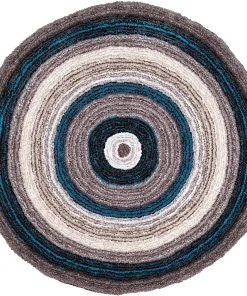 FAS Premium Handmade Striped Blue Gray Plush Shag Area Rugs All Area Rugs And Runners 15 FAS Premium Handmade Striped Blue Gray Plush Shag Area Rugs All Area Rugs And Runners