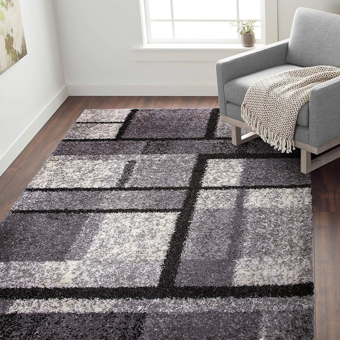 WW All Area Rugs And Runners Geometric Pattern Gray Cozy Shag Area Rugs 1 WW All Area Rugs And Runners Geometric Pattern Gray Cozy Shag Area Rugs
