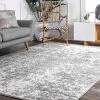 NL Gray Mist Pattern Soft Area Rugs All Area Rugs And Runners