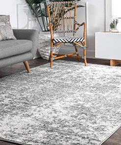 NL Gray Mist Pattern Soft Area Rugs All Area Rugs And Runners