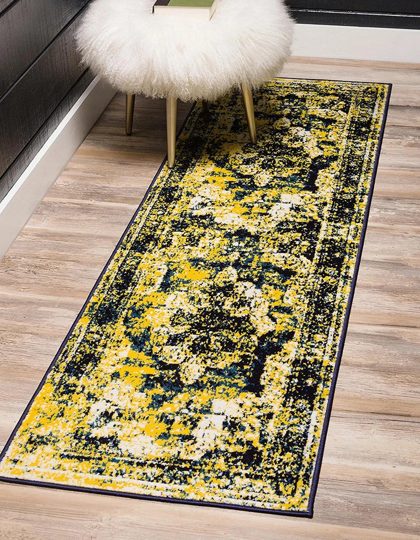 UL All Area Rugs And Runners Vintage Distressed Navy Blue Yellow Area Rugs 7 UL All Area Rugs And Runners Vintage Distressed Navy Blue Yellow Area Rugs