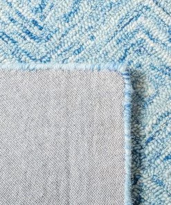 Safavieh All Area Rugs And Runners Ikat Collection Handmade Premium Wool Soft Area Rug Blue