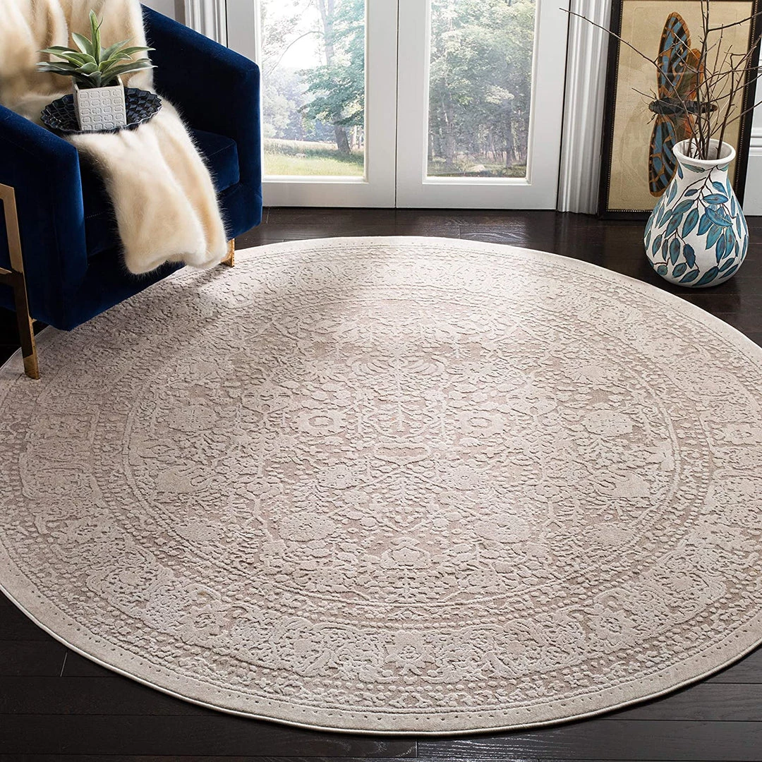 Safavieh All Area Rugs And Runners Reflection Collection Vintage Distressed Soft Area Rug Beige / Cream 7 Safavieh All Area Rugs And Runners Reflection Collection Vintage Distressed Soft Area Rug Beige / Cream