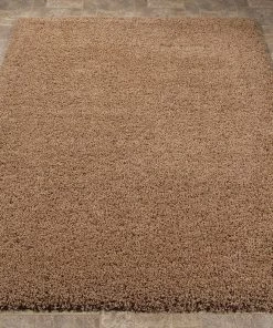 WW Plain Shag Area Rugs - Multiple Colors And Sizes