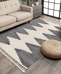 Ww Zella All Area Rugs And Runners Ivory Dark Navy Blue Tribal Diamond Medallion Soft Area Rug