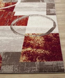 SUP Contemporary Abstract Multi-color Area Rugs