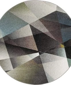 SAFAVIEH Porcello Collection Modern Abstract Grey / Multi